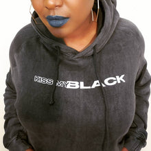 Load image into Gallery viewer, "Stoned" Vintage Hoodie - Black Mineral